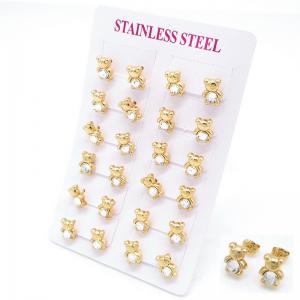 SS Gold-Plating Earring - KE134407-HF