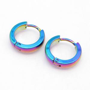 SS Colorful Plating Earring - KE134423-NJ