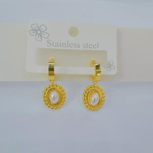 SS Gold-Plating Earring - KE134447-SXSJ