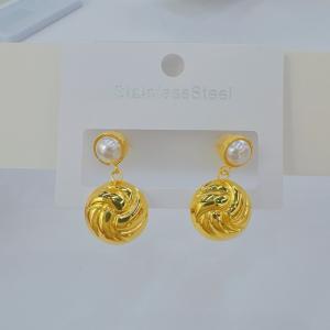 SS Gold-Plating Earring - KE134448-SXSJ