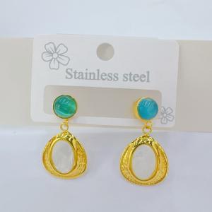 SS Gold-Plating Earring - KE134450-SXSJ