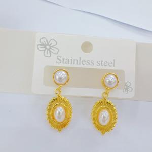 SS Gold-Plating Earring - KE134455-SXSJ