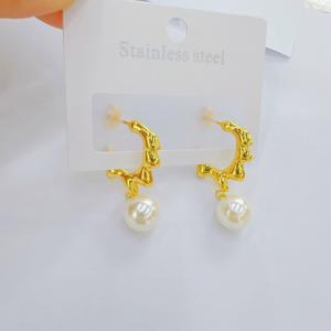 SS Gold-Plating Earring - KE134456-SXSJ