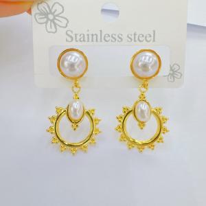 SS Gold-Plating Earring - KE134464-SXSJ