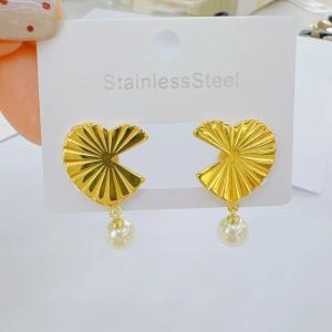 SS Gold-Plating Earring - KE134465-SXSJ