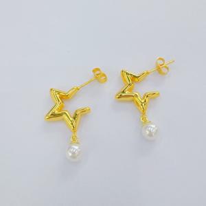 SS Gold-Plating Earring - KE134470-SXSJ