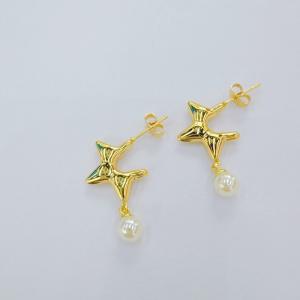 SS Gold-Plating Earring - KE134473-SXSJ