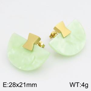 SS Gold-Plating Earring - KE134600-SP