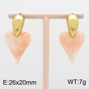 SS Gold-Plating Earring - KE134619-SP