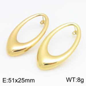 SS Gold-Plating Earring - KE134646-SP