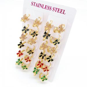 SS Gold-Plating Earring - KE134903-HF