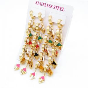 SS Gold-Plating Earring - KE134907-HF