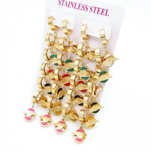 SS Gold-Plating Earring - KE134908-HF