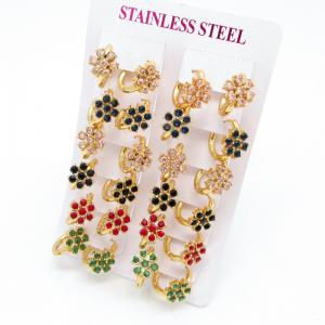 SS Gold-Plating Earring - KE134909-HF