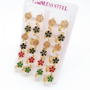 SS Gold-Plating Earring - KE134910-HF