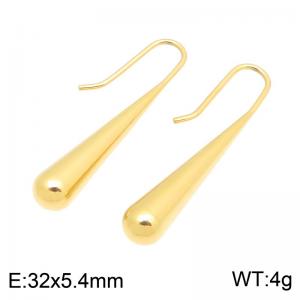 SS Gold-Plating Earring - KE134936-HR