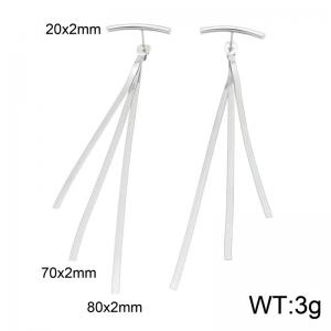 Stainless Steel Earring - KE135042-SP
