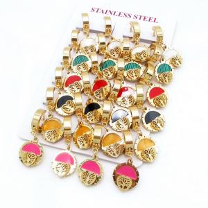 SS Gold-Plating Earring - KE135084-HF