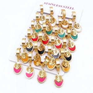 SS Gold-Plating Earring - KE135085-HF