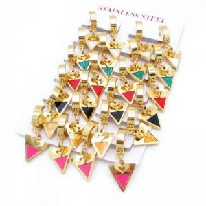 SS Gold-Plating Earring - KE135086-HF