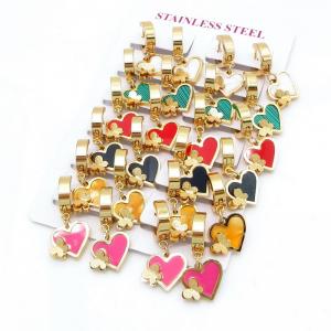 SS Gold-Plating Earring - KE135087-HF