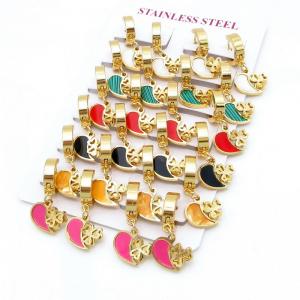 SS Gold-Plating Earring - KE135089-HF
