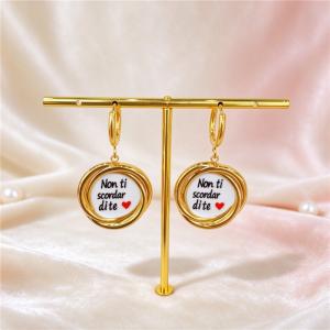 SS Gold-Plating Earring - KE135209-SXSJ