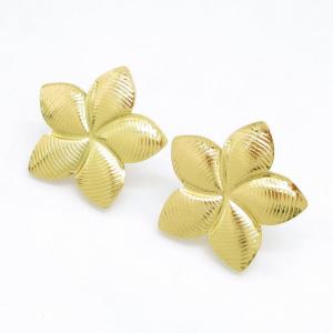 SS Gold-Plating Earring - KE135235-DM