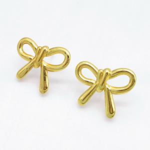 SS Gold-Plating Earring - KE135248-DM