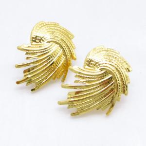 SS Gold-Plating Earring - KE135252-DM