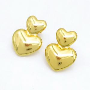 SS Gold-Plating Earring - KE135253-DM