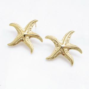 SS Gold-Plating Earring - KE135255-DM