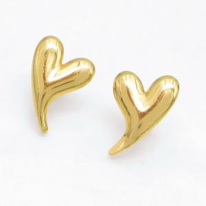 SS Gold-Plating Earring - KE135256-DM