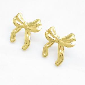 SS Gold-Plating Earring - KE135259-DM