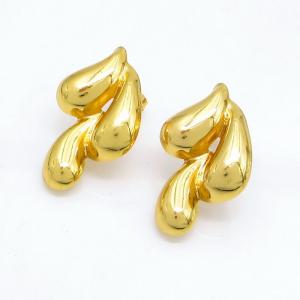 SS Gold-Plating Earring - KE135262-DM