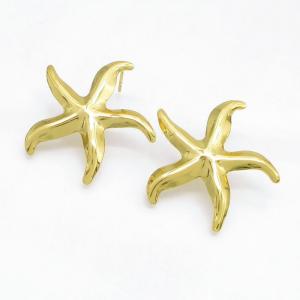 SS Gold-Plating Earring - KE135265-DM