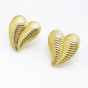 SS Gold-Plating Earring - KE135271-DM
