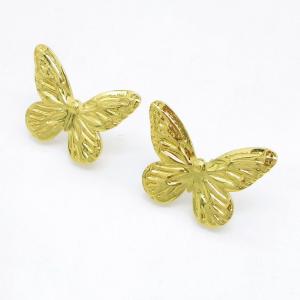 SS Gold-Plating Earring - KE135273-DM