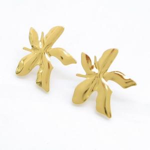 SS Gold-Plating Earring - KE135280-DM