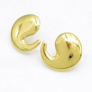 SS Gold-Plating Earring - KE135296-DM