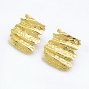 SS Gold-Plating Earring - KE135308-DM