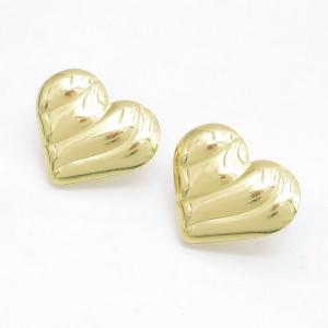 SS Gold-Plating Earring - KE135320-DM