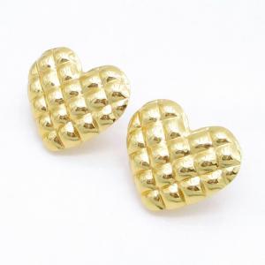 SS Gold-Plating Earring - KE135323-DM