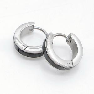 Stainless Steel Black-plating Earring - KE135324-GSD