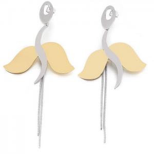 SS Gold-Plating Earring - KE31263-D