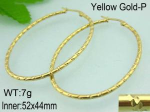 SS Gold-Plating Earring - KE41934-YX