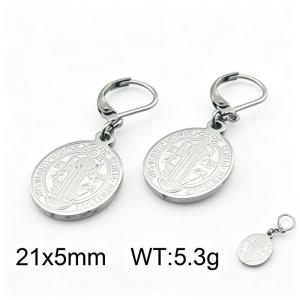 Stainless Steel Earring - KE45343-Z