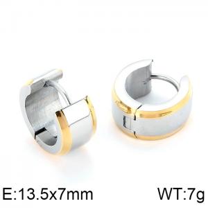 SS Gold-Plating Earring - KE47843-K