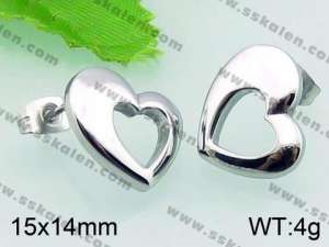 Stainless Steel Earring  - KE56615-Z