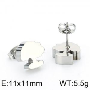 Stainless Steel Earring - KE57623-K